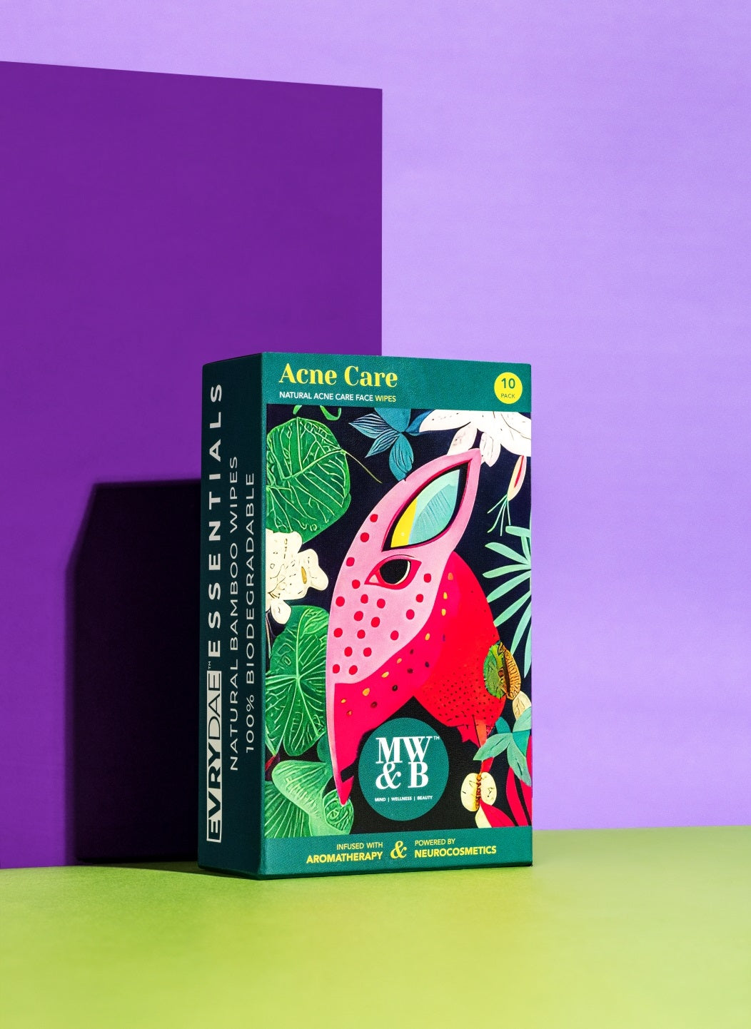 Acne Care Face Wipes 'Pack of 10’ By MW&B | EVRYDAE Essentials