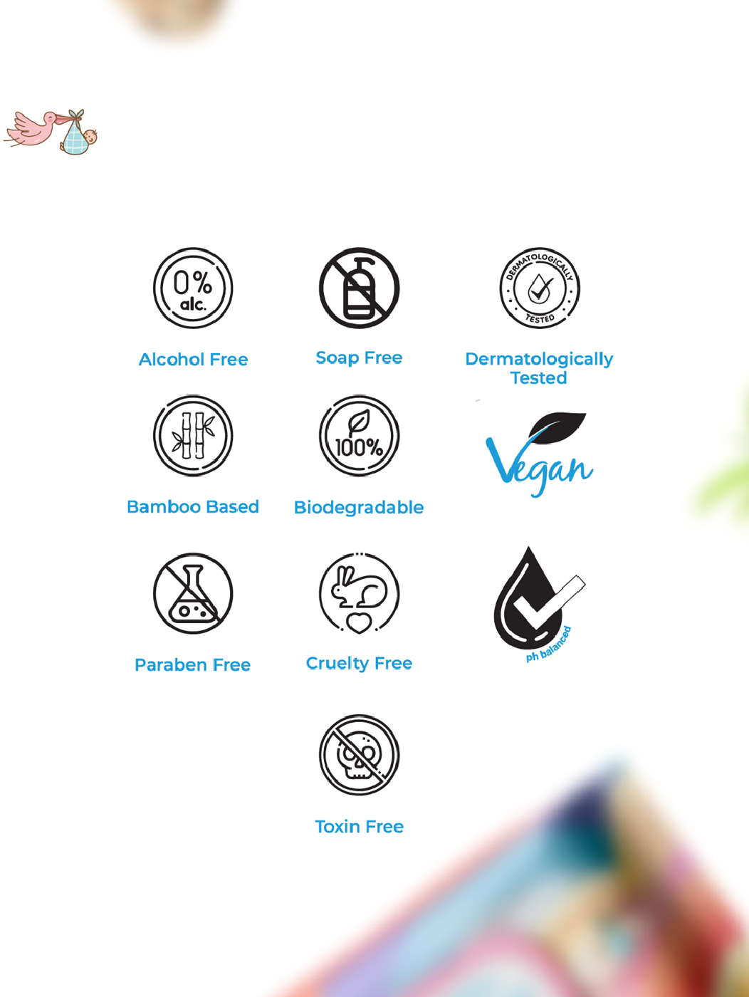 Natural & Nourishing Baby Wipes 72’s by MW&B | EVRYDAE Essentials