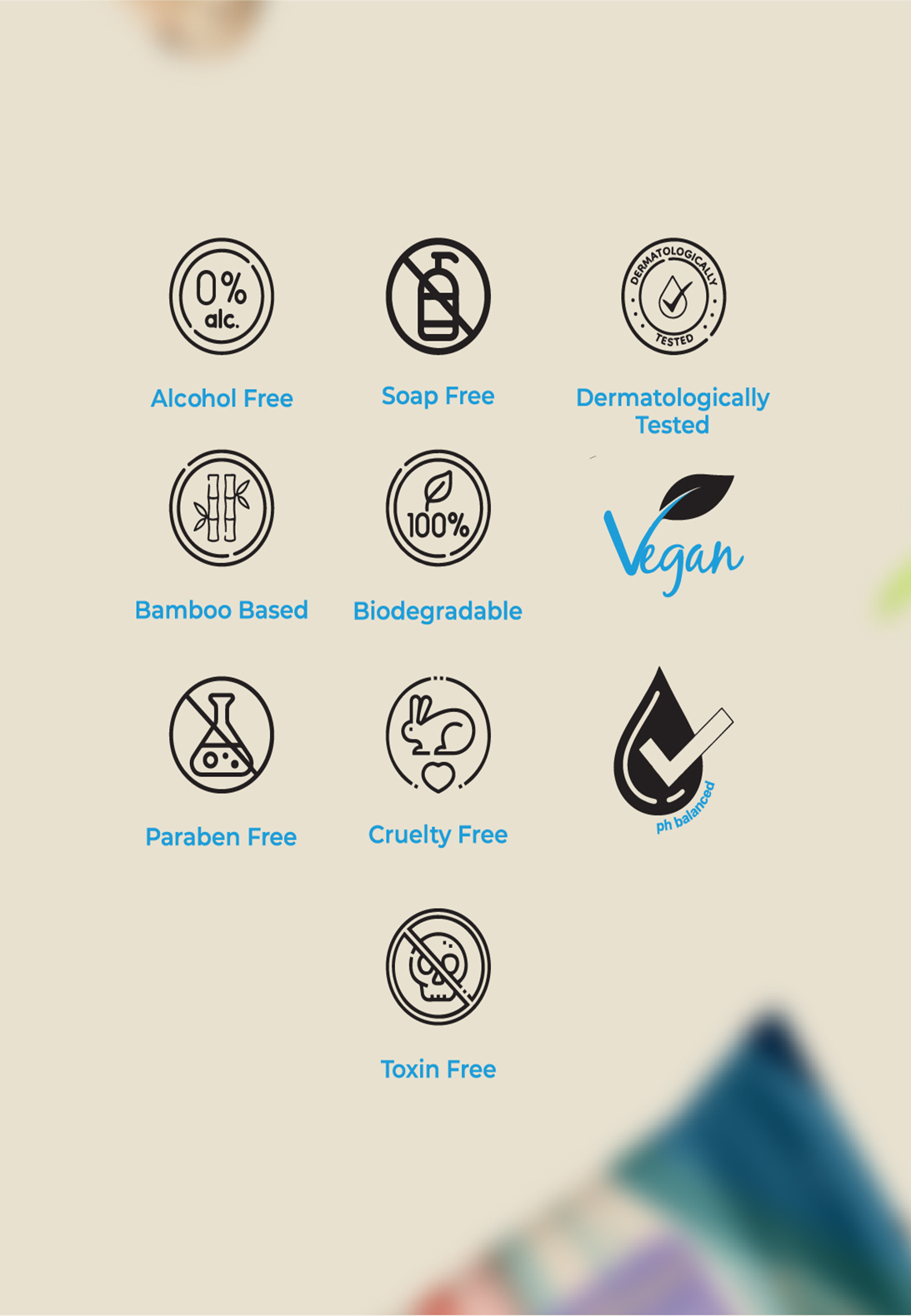 Feminine Wipes 3.5ph Balance 'Pack of 10’ By MW&B | EVRYDAE Essentials