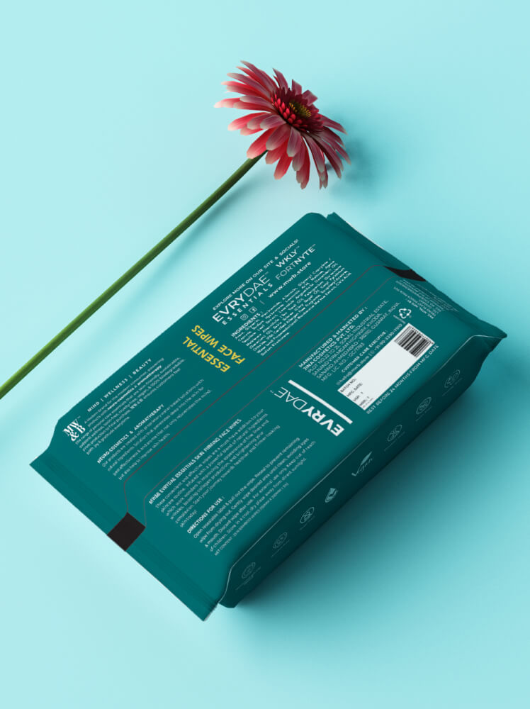 Skin Firming Face Wipes 25’s By MW&B | EVRYDAE Essentials