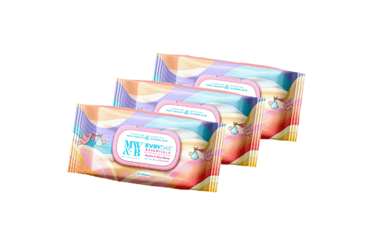 Buy Combo Of 3 Baby Wipes by MW&B | EVRYDAE Essentials